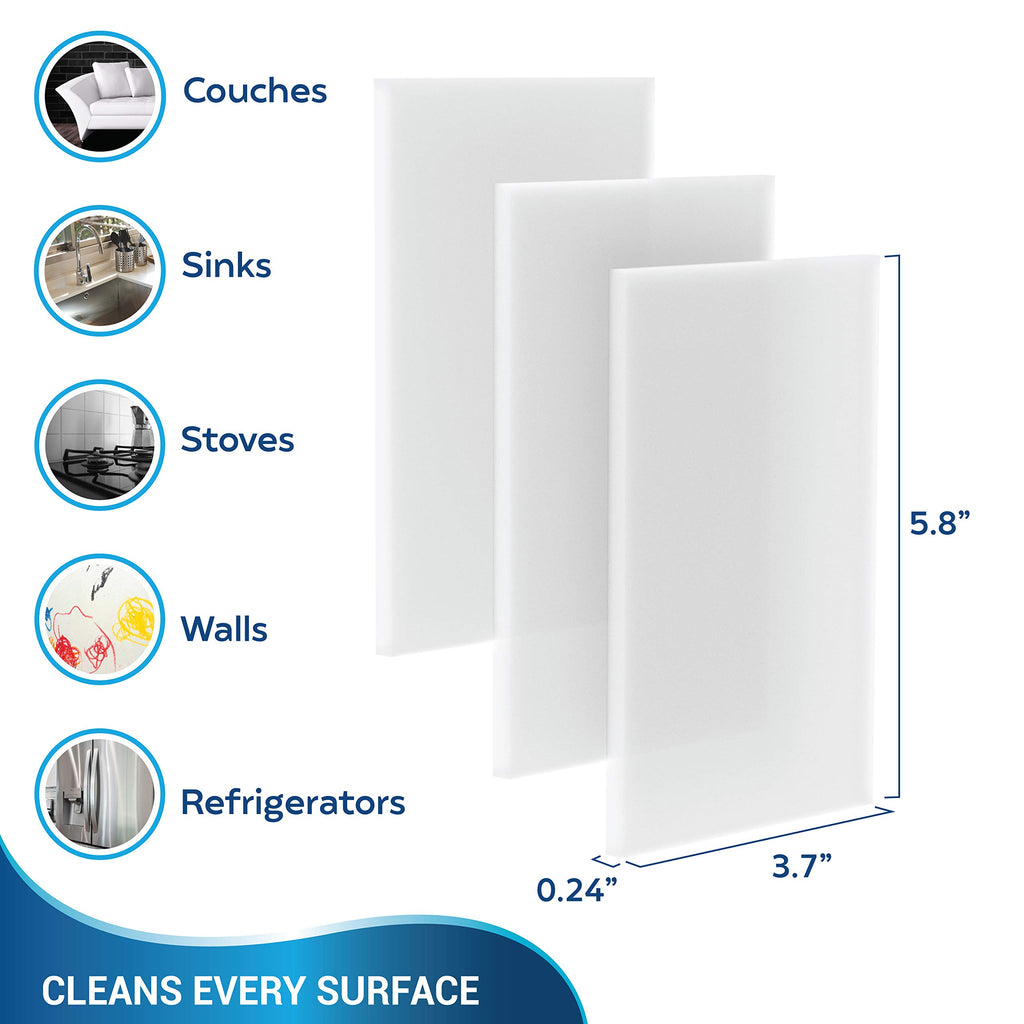 48 Pack Melamine Sponge Eraser Sheets B1085