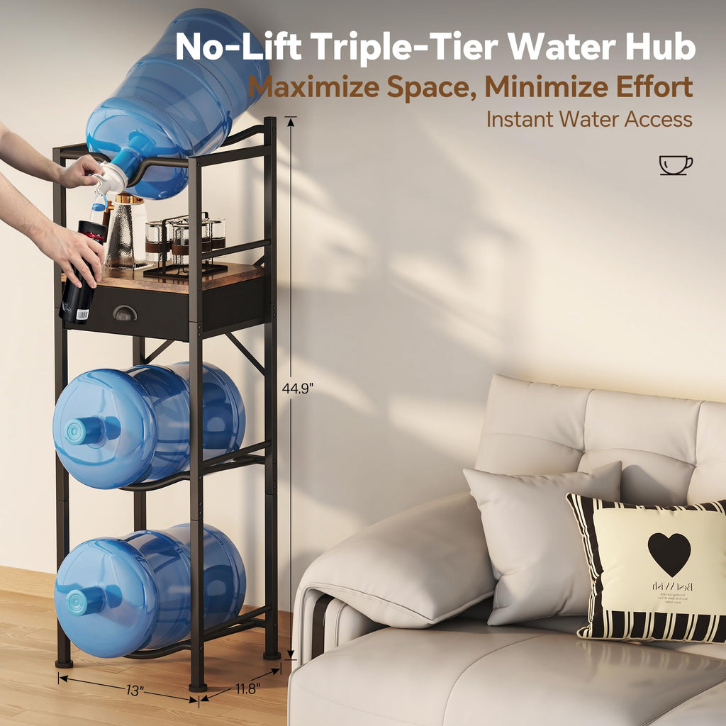 5 Gallon Water Jug Holder with Dispenser Pump V5896