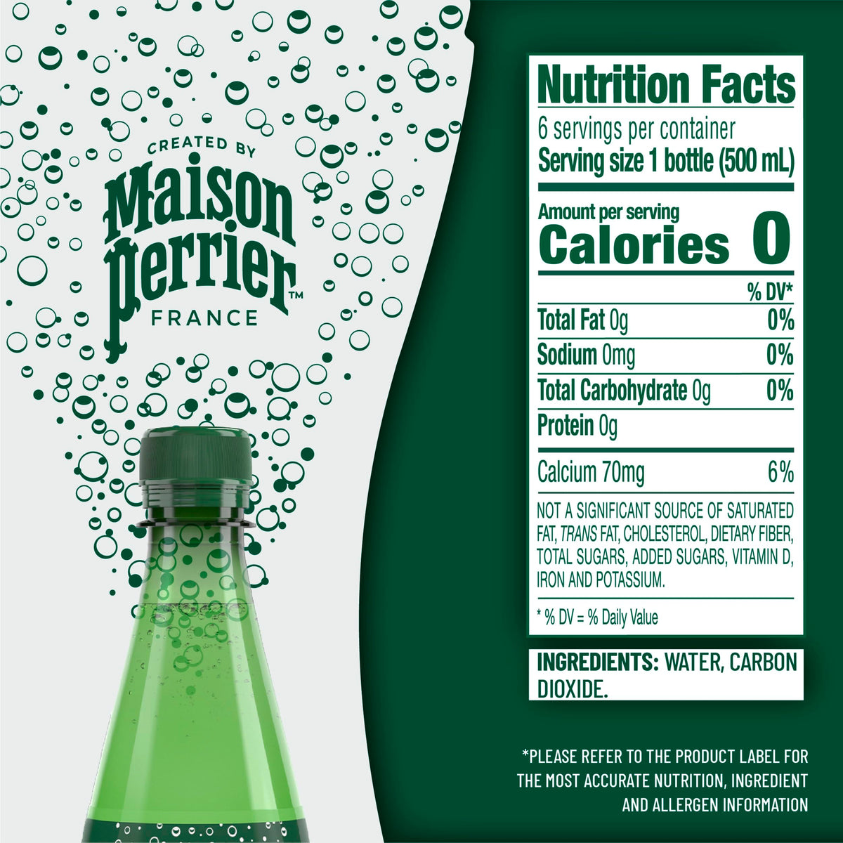 Sparkling Water 16.9 Oz 6 Pack G4595