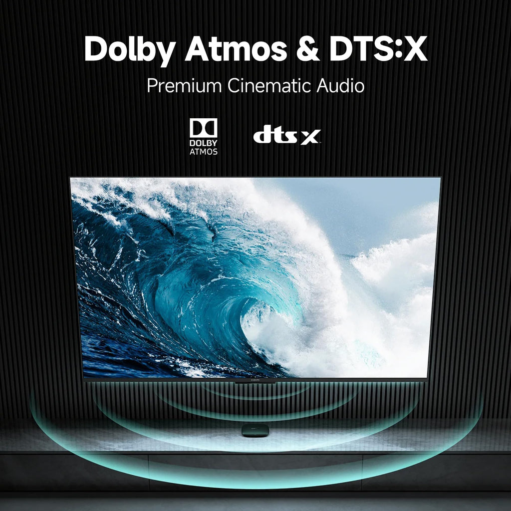Android 4K UHD TV Box 2GB + 32GB Storage WiFi 6 HDMI 2.1 Q4421