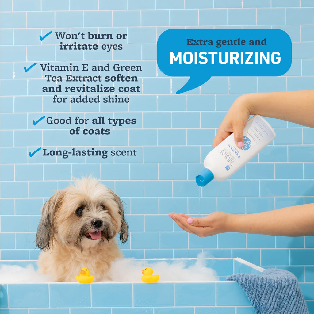 Whitening & Stain Remover Pet Shampoo, 17oz V9313