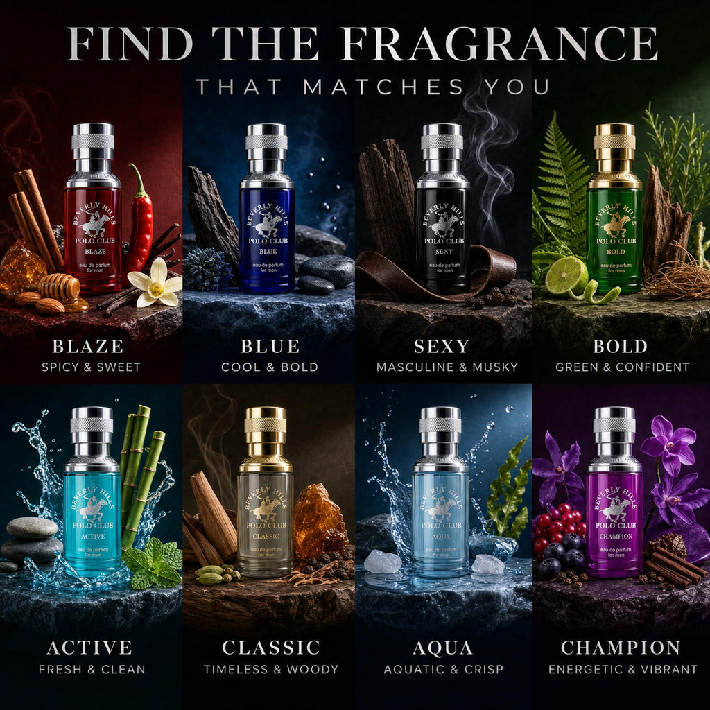 8 Pc 0.34 oz Men's Cologne Gift Set W1671