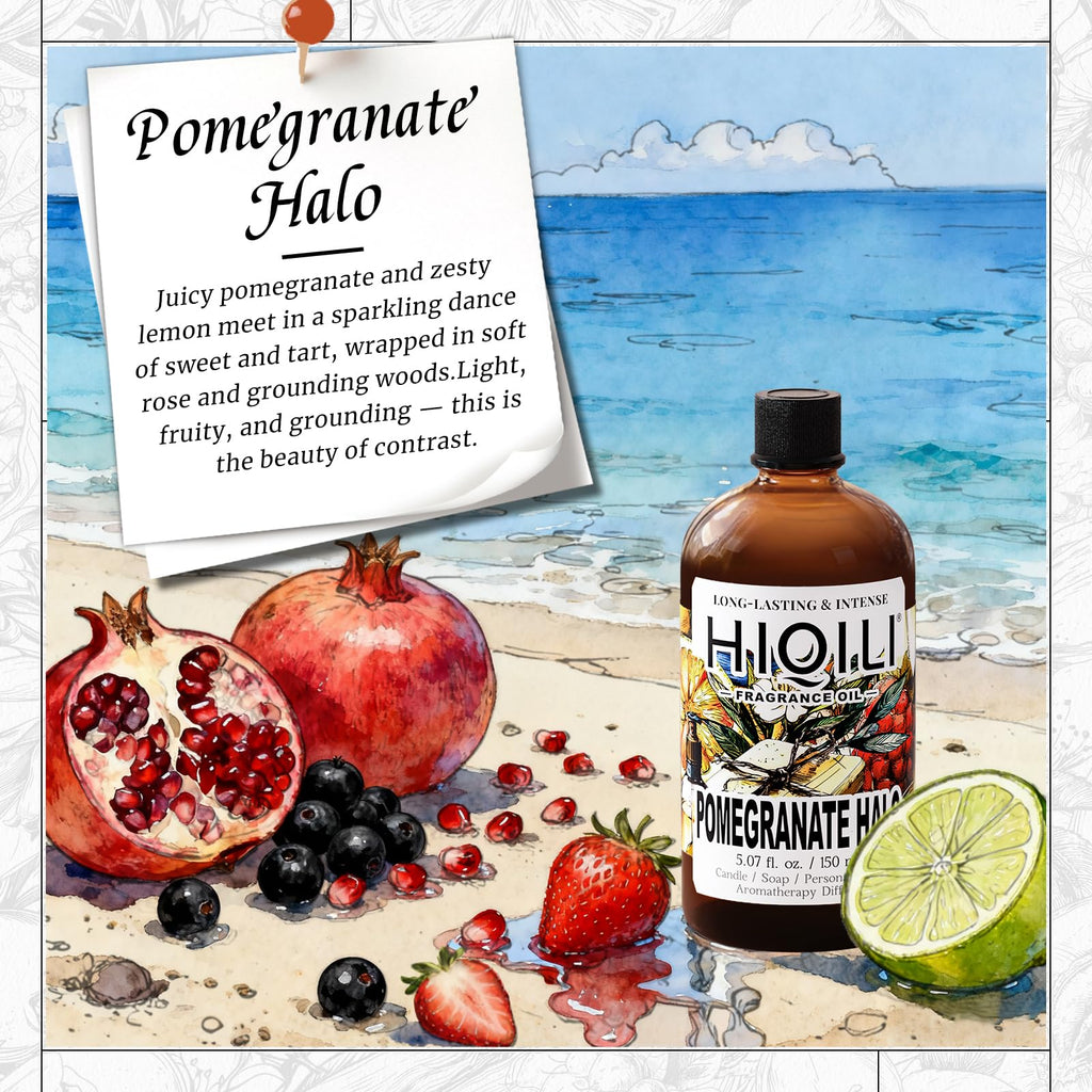 30ML Lavender Essential Oil & 150ML Pomegranate Fragrance Oil K4580