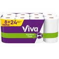 Cloth Paper Towels 8 Triple Rolls A5729