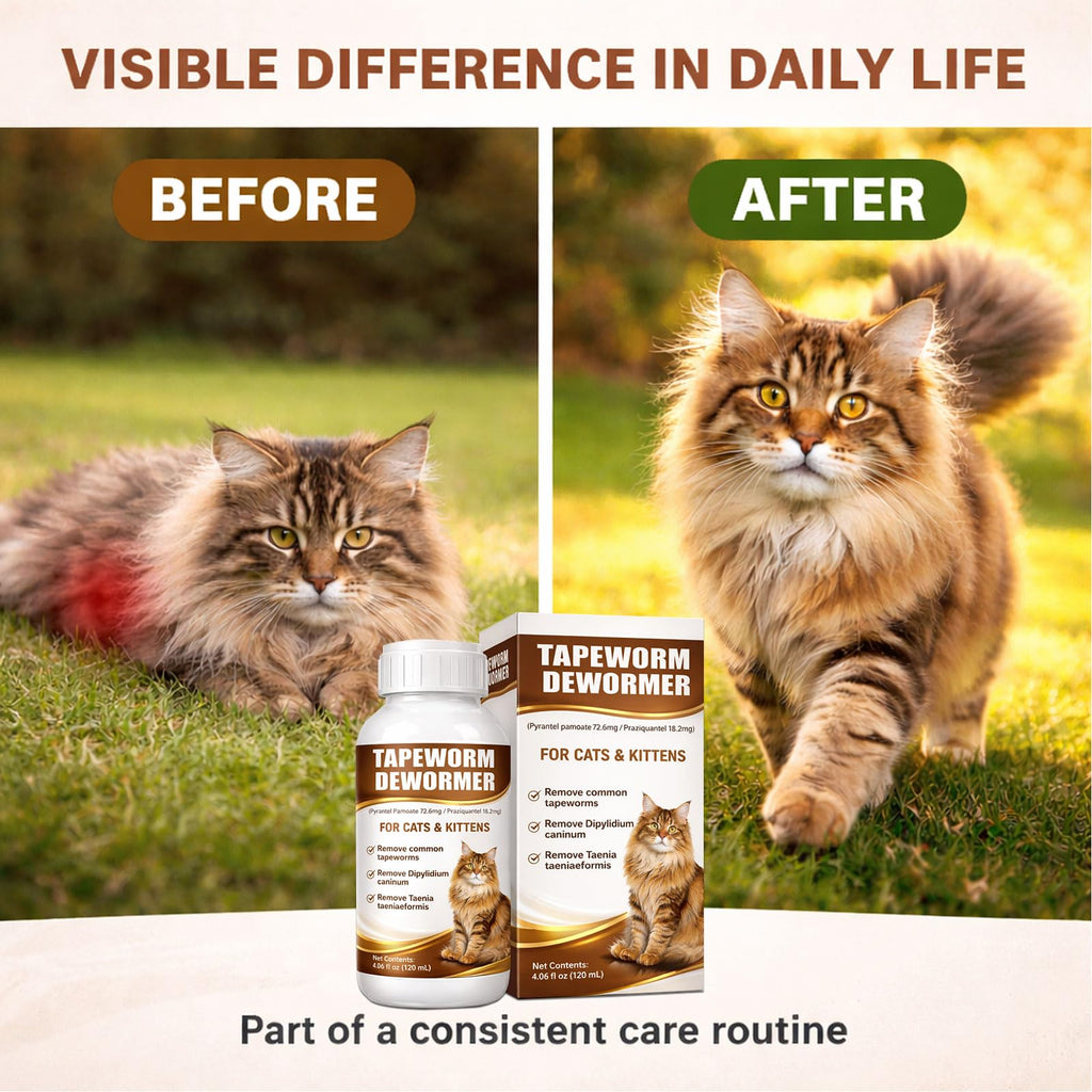Cat Dewormer Liquid Broad Spectrum Treatment 120ml O462