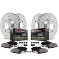 Brake Pad & Rotor Kit Front & Rear Q3064