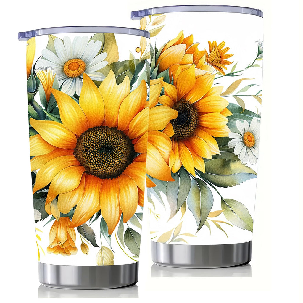 20 oz Sunflower Tumbler Cup P18904