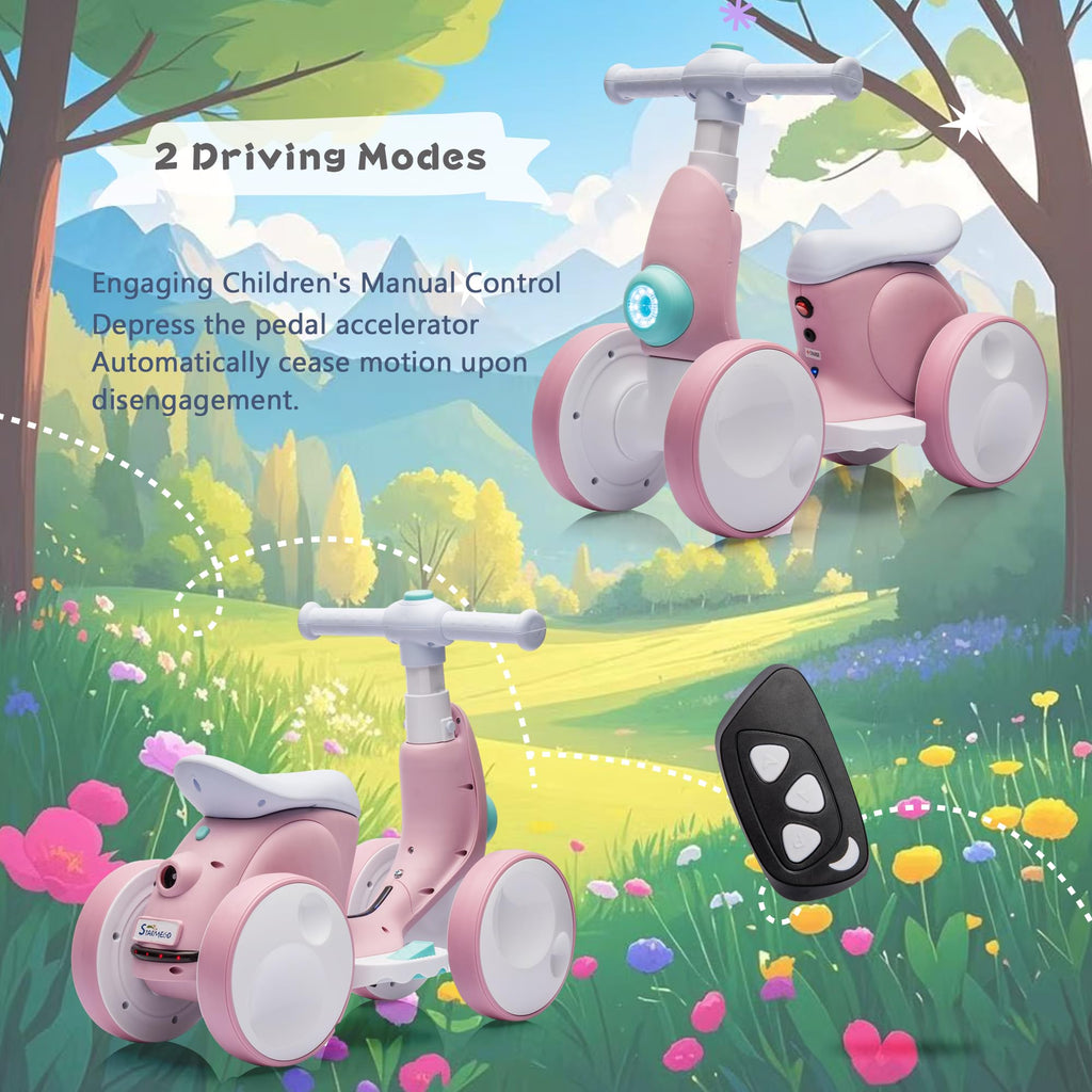 Pink Electric Balance Bike J232