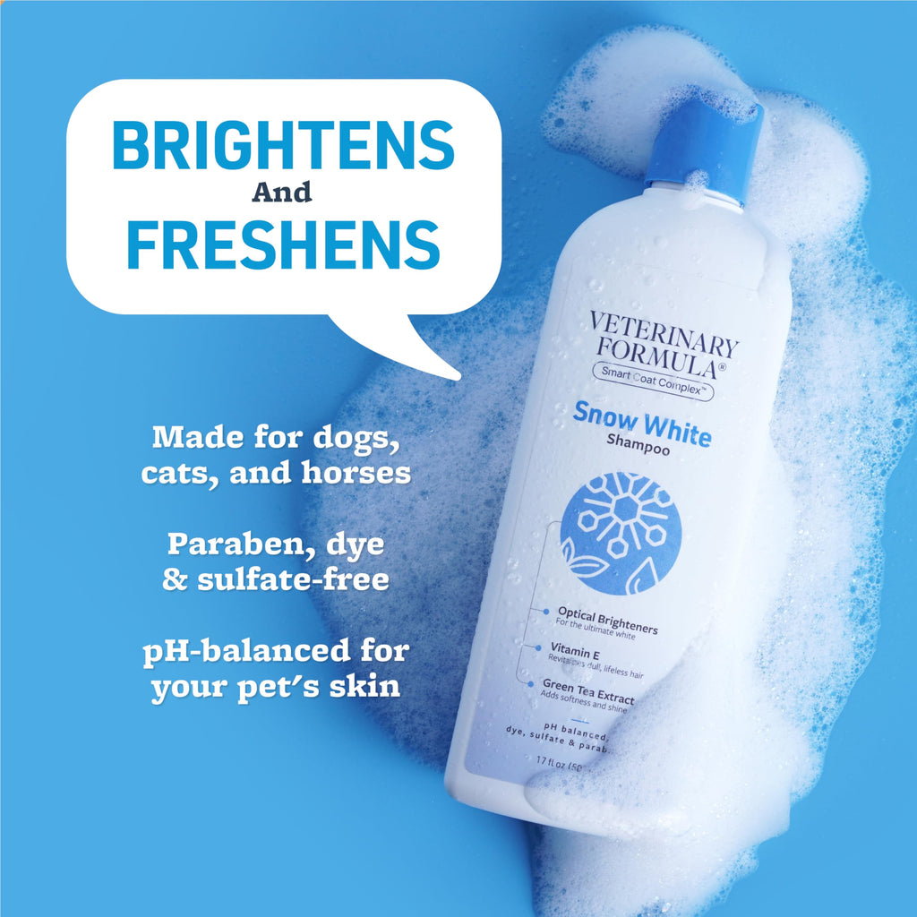 Whitening & Stain Remover Pet Shampoo, 17oz V9313