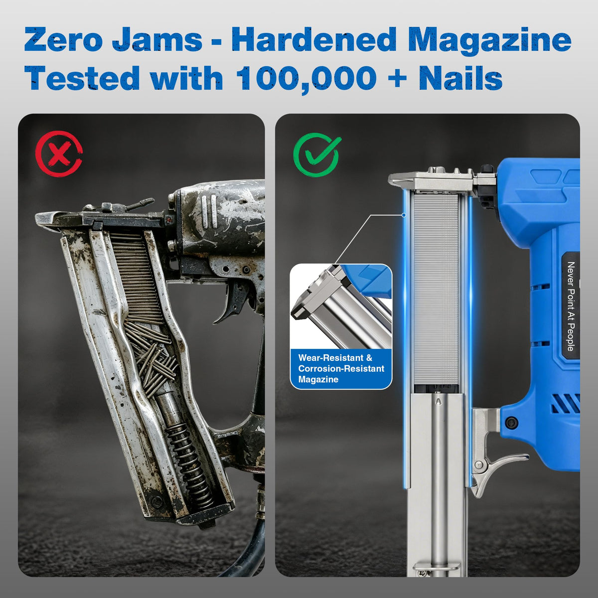 Cordless Brad Nailer Stapler X7291