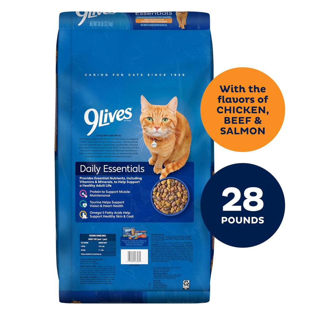 Dry Cat Food 28 Pound Bag E52263