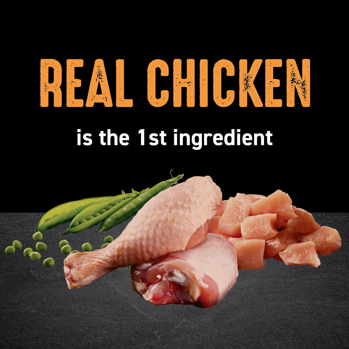 Grain Free High Protein Natural Dry Cat Food, Chicken, 10 lb X5576