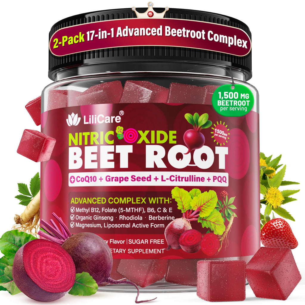 Beet Root Gummies 1500mg Pack of 2 U569