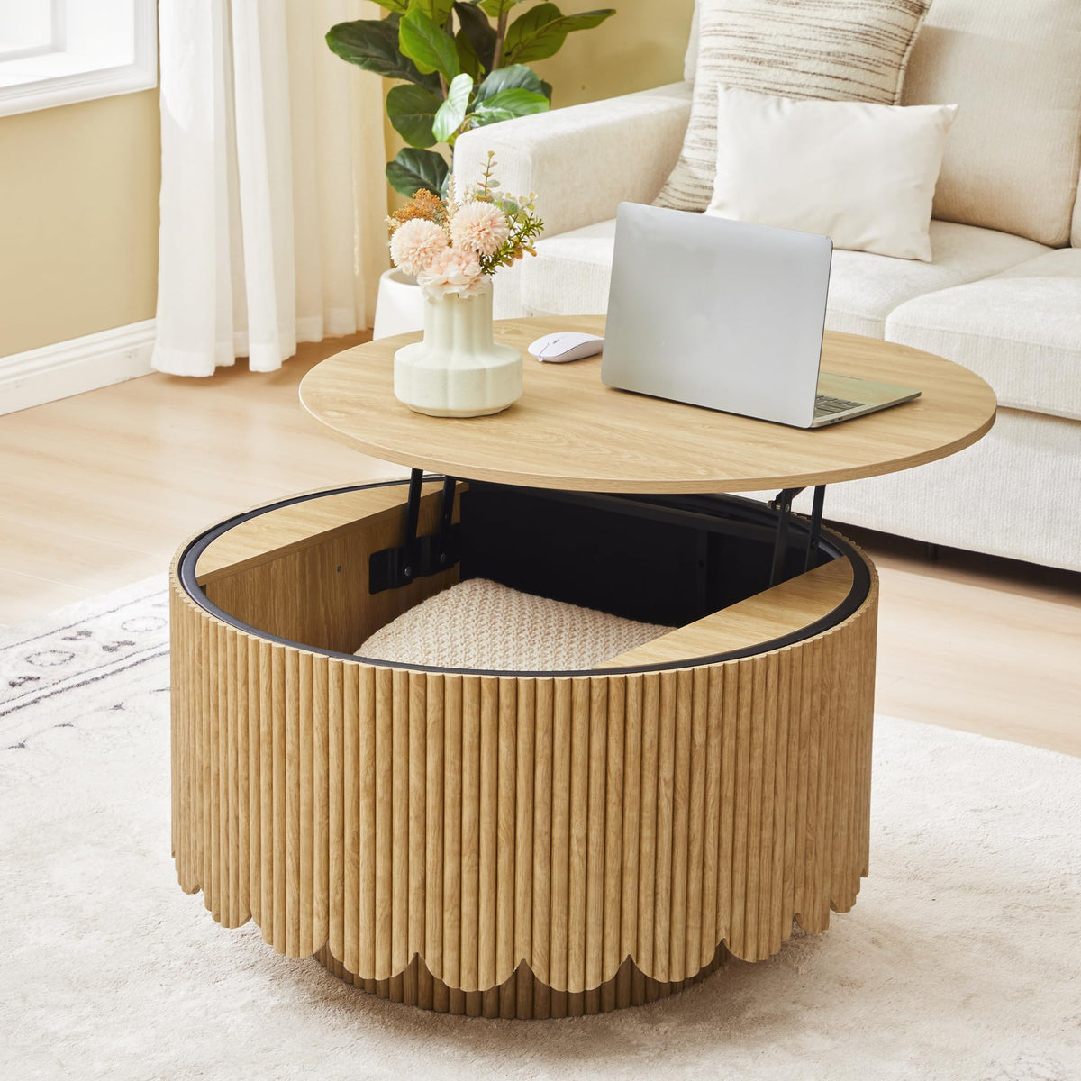 Lift Top Coffee Table with Storage M131913
