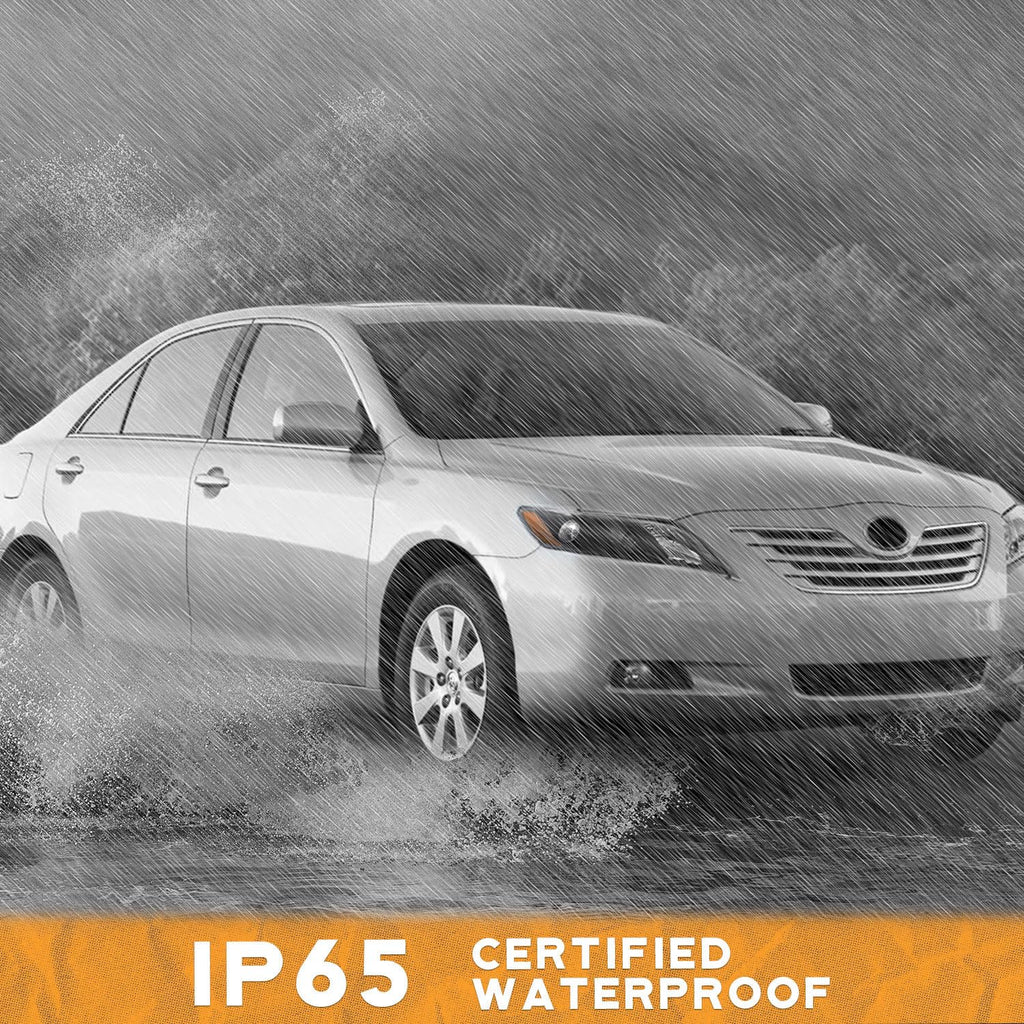 Anti-Fogging Headlights Assembly with LED Parking Light Bulbs 4 Pack V3642