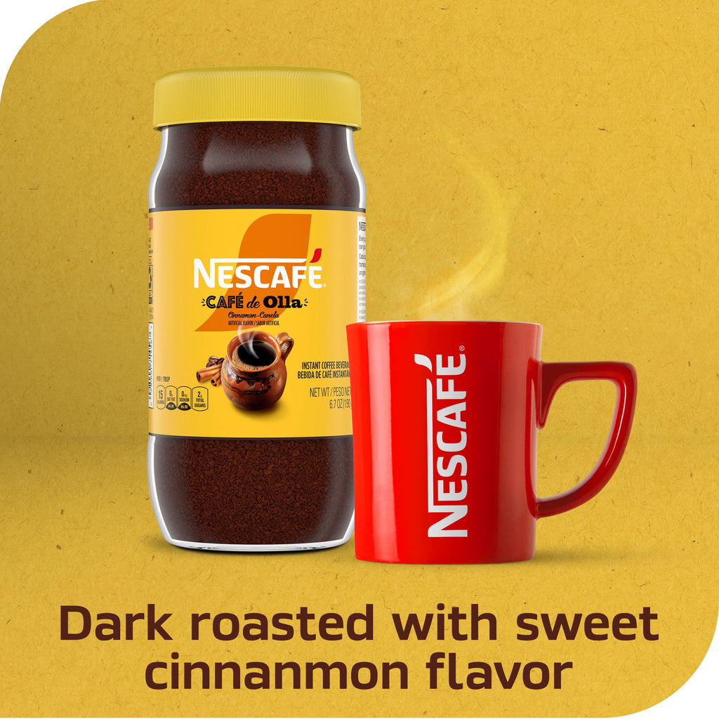 Cinnamon Flavored Instant Coffee 6.7 oz T678