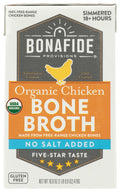 Chicken Bone Broth No Salt Added Organic 16.9 Ounce K2759