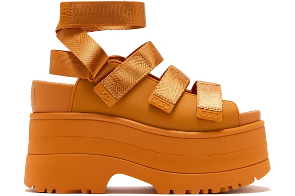 UGG GoldenRise Platform Sandals - Dark Apricot (Women's)